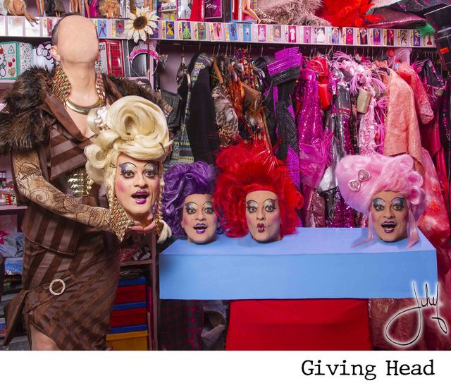 Giving Head — photographie pop art par Jihef
