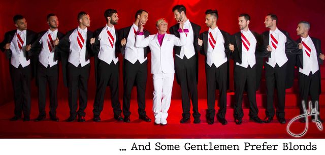 And Some Gentlemen Prefer Blonds — photographie pop art par Jihef
