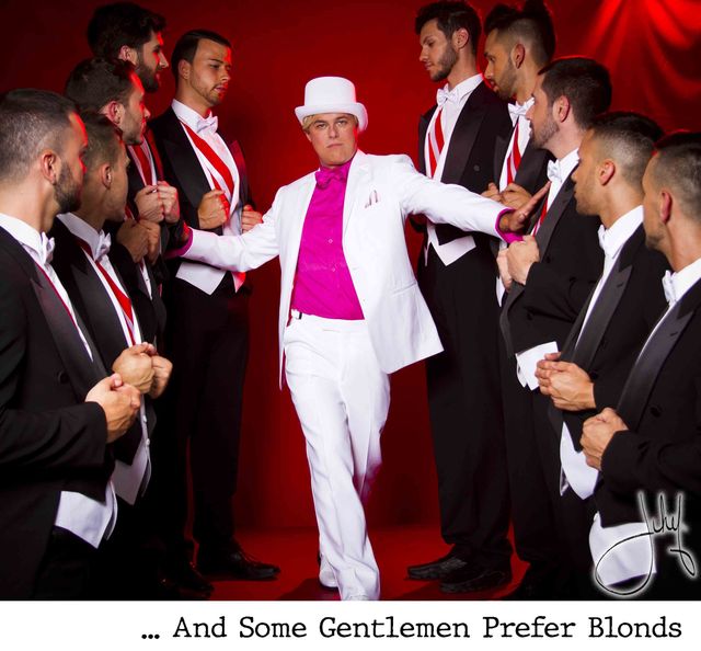 And Some Gentlemen Prefer Blonds — photographie pop art par Jihef