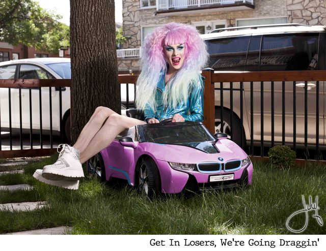 Get In Losers, We're Going Draggin' — photographie pop art par Jihef
