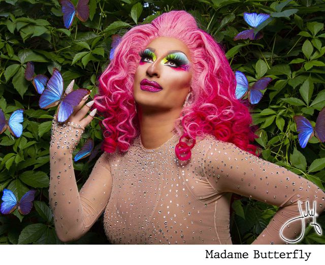 Madame Butterfly — photographie pop art par Jihef