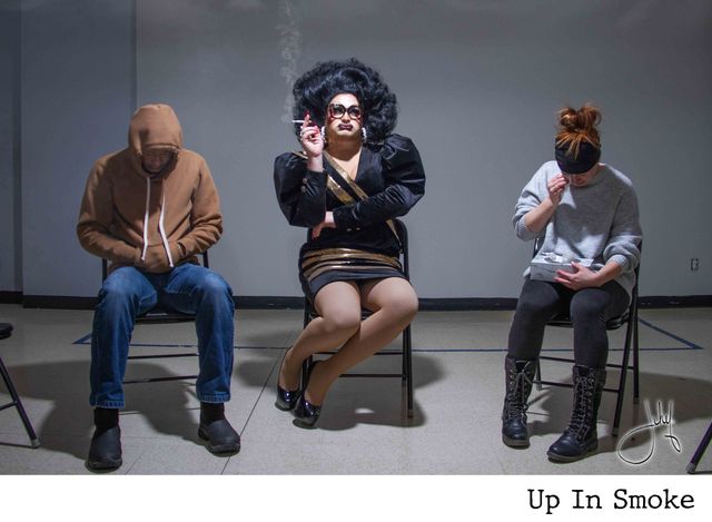 Up In Smoke — photographie pop art par Jihef